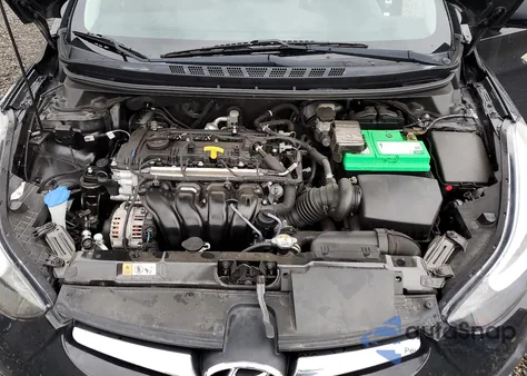 2016 Hyundai Elantra Se from USA, damaged, VIN 5NPDH4AE2GH700627